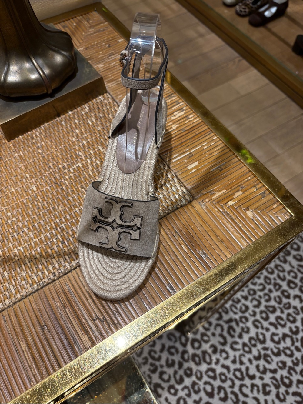 Tory Burch Women's Ines Espadrille Wedge Sandals - Picture 7 of 7